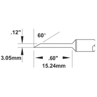 Metcal SMTC-0170/SMTC-1170返修烙鐵頭